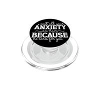Confía Tus ANSIEDADES en Él Mensaje de Fe PopSockets PopGrip para MagSafe