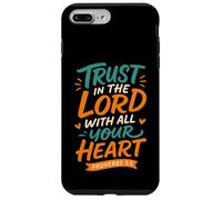 Confianza en el Señor Proverbios 3 5 - Verso Cristiano Vintage Carcasa para iPhone 7 Plus/8 Plus