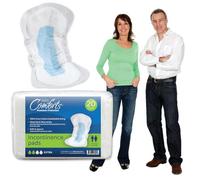 Confidence by Easy Comforts - Almohadillas para incontinencia, absorción extra, paquete