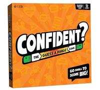 CONFIDENT? - The Party Trivia Game of Intriguing Questions and Risky Ranges. Go Small or Go Home