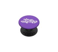 Confíe en el Universo: Positive Cosmic Star Groovy Spirit Love PopSockets PopGrip Adhesivo