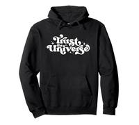 Confíe en el Universo: Positive Cosmic Star Groovy Spirit Love Sudadera con Capucha