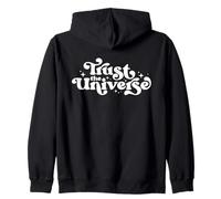 Confíe en el Universo: Positive Cosmic Star Groovy Spirit Love Sudadera con Capucha