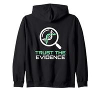 Confíe en la evidencia Experto en análisis de Datos de investigación científica Sudadera con Capucha
