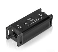 Configuración con preamplificador de micrófono compacto ideal para procesos de grabación optimizados