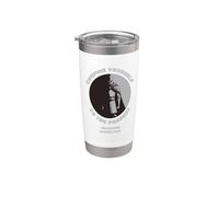 Confinarse al presente Marco Aurelio estoico Vaso térmico de acero inoxidable de doble pared