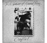 CONFLICT - TO A NATION OF ANIMAL LOVERS (CHERRY COLOURED ECO