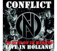 CONFLICT - TO LIVE ON IN HEARTS - LIVE IN HOLLAND (TRANSLUCENT RED VINYL) [Vinilo]