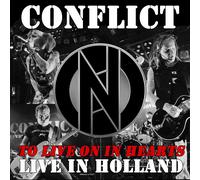 Conflict – To Live On In Hearts – Live in Holland – Vinilo translúcido rojo (Broken Silence)