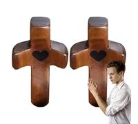 Confort - de madera portátil para el amor,madera tallada a mano, regalo de aliento para , oración, familia, embrague