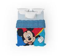 Conforter Disney Mickey Mouse para Cama, Edredón de Invierno, 160 x 250 cm, Azul