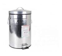 Confortime 49387 Cubo Pedal C/Asas 12 litros Zinc