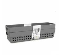 Cesta Multiusos Confortime 144888 24 x 7,5 x 5 cm 24 x 7,5 x 7 cm 2 Piezas (36 Unidades)
