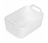 Cesta Multiusos Confortime Blanco 33 x 23,5 x 15,4 cm (12 Unidades)