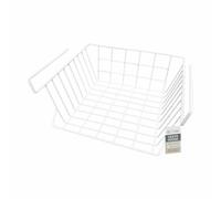 Confortime Cesta para Estante de Cocina Blanco 29 x 27 x 15 cm (12 Unidades)