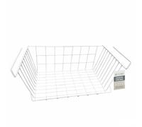 Confortime Cesta para Estante de Cocina Blanco 43 x 24,4 x 18,5 cm (12 Unidades)