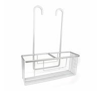 Confortime Colgador para la Ducha Alluma Aluminio Plateado 35,7 x 12,7 x 44,5 cm (6 Unidades)