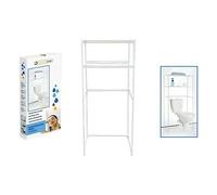 Confortime ESTANTERIA Metal BAÑO 61X28X134CM, Multicolor, 61 x 28 x 134 cm