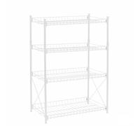 Confortime Estantería Metal Blanco 52 x 34 x 86 cm (2 Unidades)