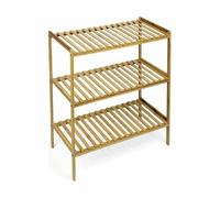 Confortime Estantería Natural Bambú 70 x 35 x 76,2 cm (2 Unidades)
