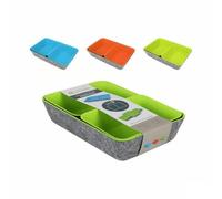 Confortime Juego de Cestos Organizador de Cajones Fieltro 3 Piezas (6 Unidades)