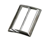 Cong Yi Bricolaje Pin Hebilla Metal Tri Glide Ajustar Rodillo Roller Rectángulo Cuero Craft Accesorios Ajuste for Bolsa Correa Correa Mochila 30pcs(Gunblack 1,20MM)