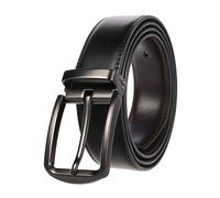 Cong Yi Cinturones de lujo H letra Hebilla automática Patrón de cocodrilo Cinturones de cuero genuino Ajustar for hombres Vestido Marca Famosa Correa ZD2141(120CM,Silver)