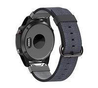 Cong Yi Correa de nailon de 22 mm for reloj inteligente compatible con Fenix 5 Plus 6 y correa de repuesto de liberación rápida Epix 935 945.(Black,For Garmin Epix)