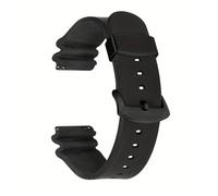 Cong Yi Correa de reloj de 20 mm y 22 mm compatible con el n.° 5 SKX007 SKX009 SRP777J1 Prospex, pulsera de silicona impermeable for buceo(Black-Metal-BK,22MM_NO LOGO)