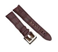 Cong Yi Correa De Reloj De Cuero Genuino De 22 Mm Correa De Reloj For Hombre Compatible Con Montblanc Star Wtach Band Belt Pulsera Marrón Negro Azul(Brown)