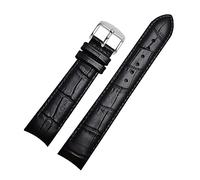 Cong Yi - Correa de reloj de piel auténtica de 20 mm, compatible con Citizen BL9002-37 05A BT0001-12E 01A, correa de reloj de 21 mm, 22 mm, 22mm Silver buckle, Cuero, Sin piedra preciosa