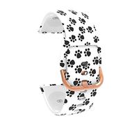 Cong Yi Correa de silicona de 22 mm for reloj inteligente compatible con DT78, L9 y L13.(11)