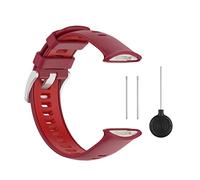 Cong Yi Correa de silicona deportiva compatible con Polar Vantage V2, repuesto de correa de reloj, accesorios 1:1(Red)