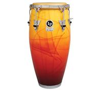 Conga Latin Percussion Eddie Montalvo Signature Fiberglass Quinto 11" LP222-1EM, Acabado gráfico original, Hardware cromado