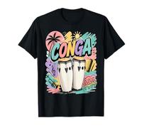 Conga Percusión Latina Camiseta