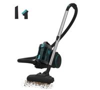 Cecotec Aspirador de Trineo sin Bolsa Conga Rockstar Cyclonic XL. 890W, Depósito Gran Capacidad 2.5L, Filtro Alta Eficiencia, Tubo Telescópico Metálico Ajustable y Accesorios para Muebles y Esquinas