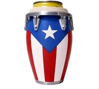 Conga Style Can Holder - Drum Beverage Sleeve | Insulated Neoprene Fabric with Non Slip Grip, Fun Musical Theme Cooler, Portable Drink Protector for Beach Events Tailgates Picnics