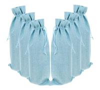 CONGARTENO 10 Piezas Bolsas De Vino Cordón De Estilo Rústico Bolsa De para Botellas De Vino para Eventos De Champán