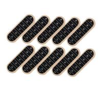 CONGARTENO 10 Piezas Tira Adhesiva de Termómetro de Temperatura para Fermentación, 10 Unidades, Cambio de Color, Indicador Visual para Frascos de Vidrio, Medidor Preciso para Elaboración de