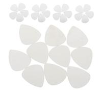 CONGARTENO 100 Piezas Unidades Plectros de Acero Inoxidable para Guitarra Eléctrica y Acústica Bordes Suaves Diseño Ergonómico para Jazz Estilos Rock Country con Acabado Plateado Resistente y