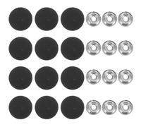 CONGARTENO 12 juegos Chinchetas para Reparación de Techo Coche Clips Fijación Duraderos para Tapicería Interior Sujetadores Rápidos sin Desmontaje Compatibles con Múltiples Vehículos Negro