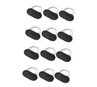 CONGARTENO 12piezas Máscara para Dormir Ojos de Camping de Antifaz para Dormir al Aire Antifaz de Ojos Forro de Sombra y Descanso