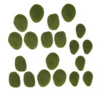 CONGARTENO 1bolsa Simulación De Piedra De Musgo Artificial para Jardín Piedra De Musgo Falsa para Paisaje Miniatura Decoración De Césped