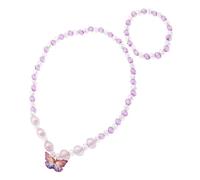CONGARTENO 1juego Kit De Joyería Infantil Para Niñas Conjunto De Pulsera y Collar De Accesorios De Moda Para Niñas De Años