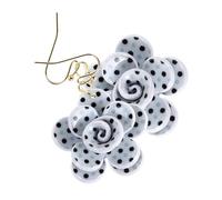 CONGARTENO 1par Pendientes De Flores Para Mujeres Aretes De Estudio y Dangle Accesorios De Moda Para Bodas y Fiestas Diseño De Flor Tres Dimensiones Ligeros y Confortables Elegantes