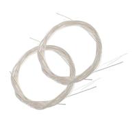 CONGARTENO 2 Juegos de Cuerdas de Guitarra Clásica de Nailon Cuerdas Plateadas Paquete Doble para Guitarra Acústica y Clásica Accesorio de Repuesto para Músicos