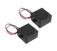CONGARTENO 2 Piezas Altavoces de Rango Completo 5 W 4 Ohmios, Mini Altavoces Compactos para Proyectos, Sistema de Sonido Portátil Ligero con Graves y Agudos, 2 Unidades para Uso en Publicidad