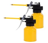 CONGARTENO 2 Piezas Bote de Aceite de Alta Presión con Bomba Metálica Diseño Portátil y Sellado Resistente Unidades para Industrial y Doméstico