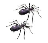 CONGARTENO 2 Piezas Broche de insectos retro broche de alfileres de ropa de halloween de pin de solapa de bolso pin de solapa de aleación