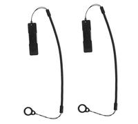 CONGARTENO 2 Piezas Correa Elástica para Bolígrafos Táctiles Cuerda Retráctil Antipérdida con Clip Adhesivo Fuerte Cuerda Extensible para Lápices Táctiles y Stylus